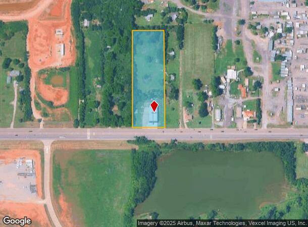 7725 Ne 23Rd St, Spencer, OK Parcel Map