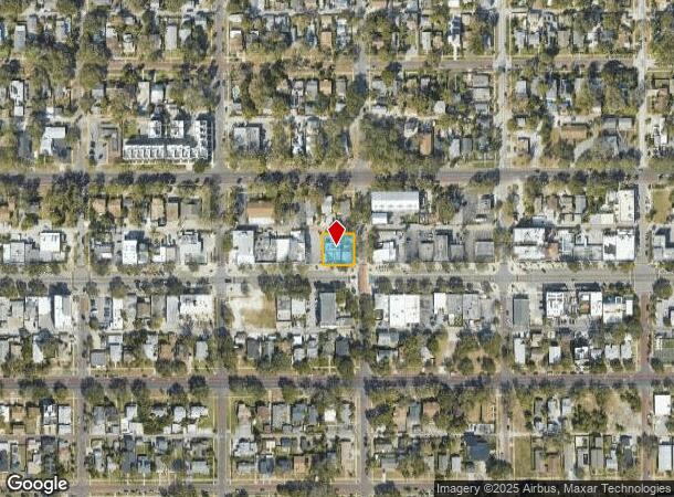  2501 Central Ave, Saint Petersburg, FL Parcel Map