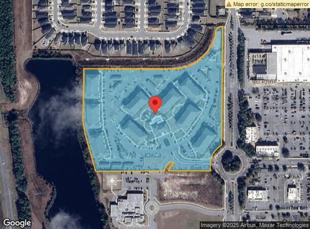  9849 Crosshill Blvd, Jacksonville, FL Parcel Map