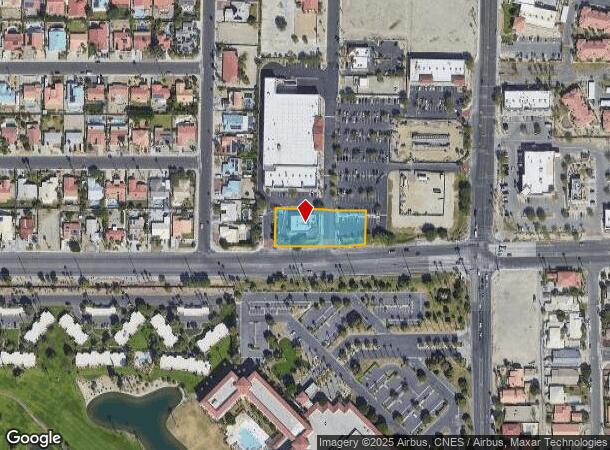  67870 Vista Chino, Cathedral City, CA Parcel Map