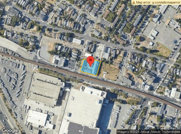  720 Willow St, Oakland, CA Parcel Map