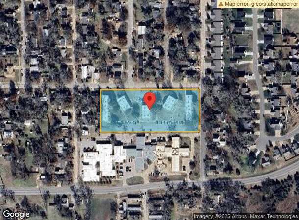  1305 S High St, El Dorado, KS Parcel Map