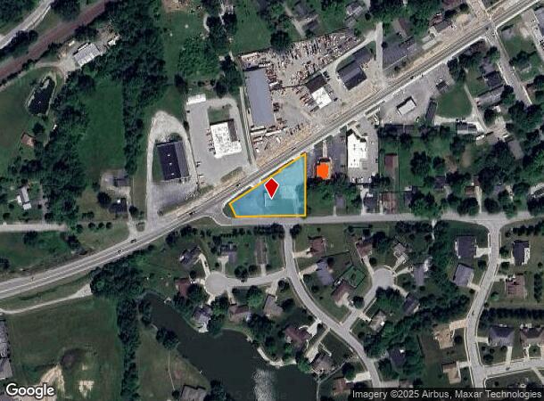  414 W Garden St, Fortville, IN Parcel Map