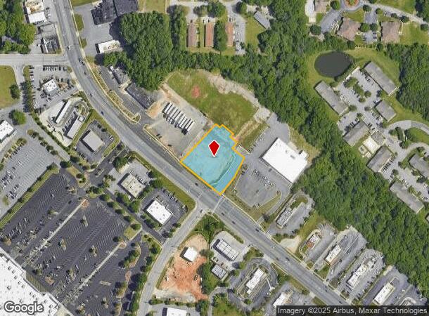  2621 S Main St, High Point, NC Parcel Map