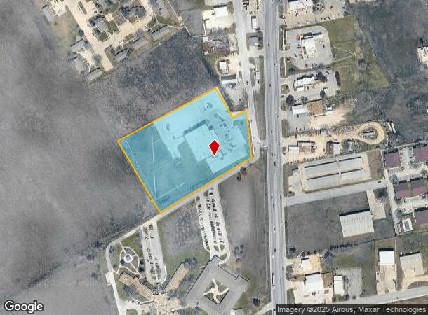 1411 S Main St, Lockhart, TX Parcel Map