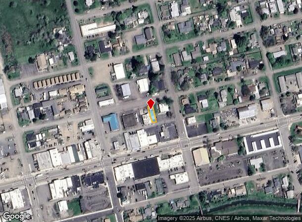 186 E First Ave, Sutherlin, OR Parcel Map