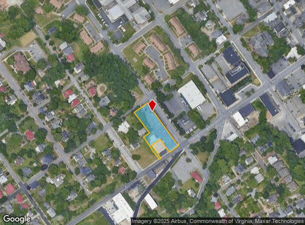  1101 Madison St, Lynchburg, VA Parcel Map
