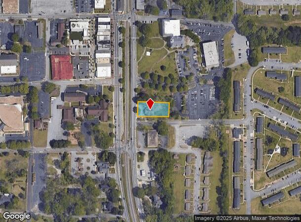  141 S Mcdonough St, Jonesboro, GA Parcel Map