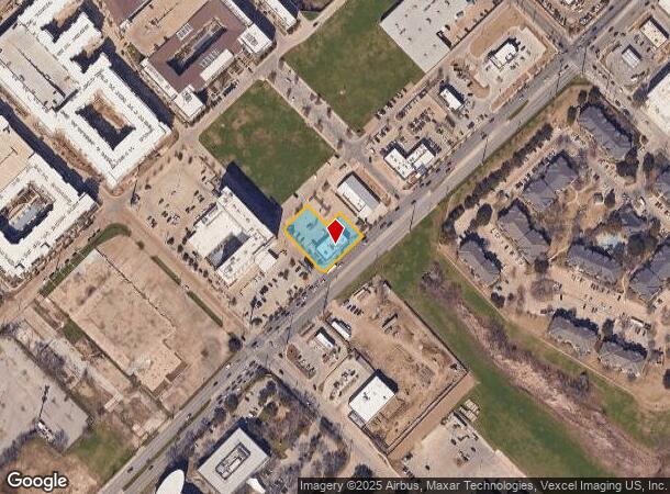  2337 W Mockingbird Ln, Dallas, TX Parcel Map