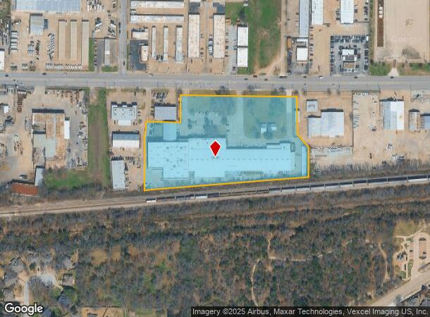 2112-2130 W Division St, Arlington, TX Parcel Map