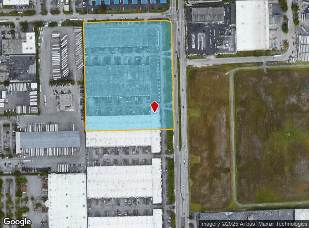  2900 Nw 72Nd Ave, Miami, FL Parcel Map
