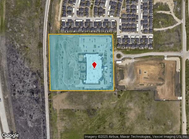 5560 Mesa Springs Dr, Fort Worth, TX Parcel Map