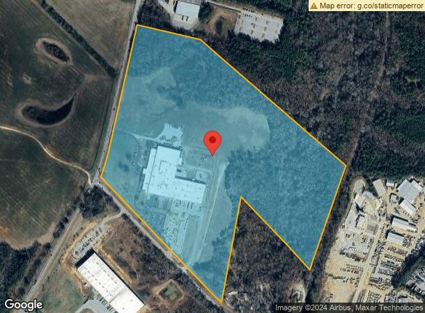  1380 Monticello Rd, Madison, GA Parcel Map