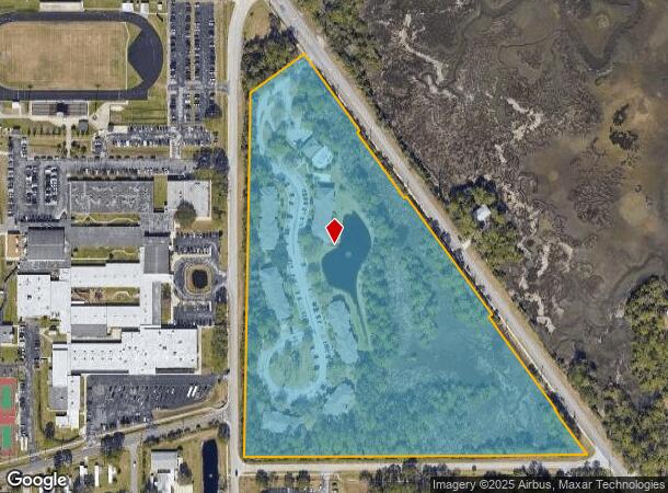  100 Woodcrest Dr, Saint Augustine, FL Parcel Map