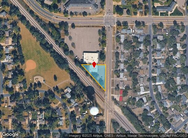  11620 Crooked Lake Blvd Nw, Minneapolis, MN Parcel Map