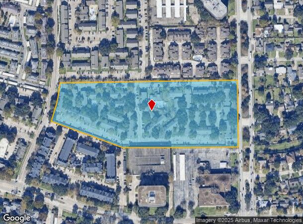  3230 S Gessner Rd, Houston, TX Parcel Map