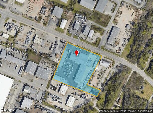  1619 Bluff Rd, Columbia, SC Parcel Map