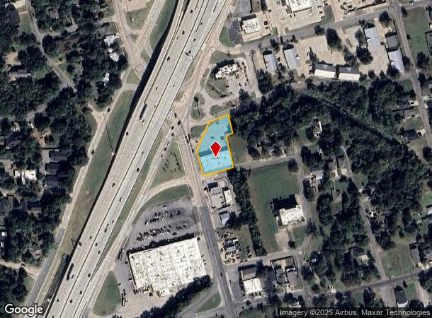  1111 N Travis St, Sherman, TX Parcel Map
