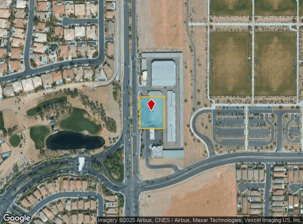  7670 S Durango Dr, Las Vegas, NV Parcel Map