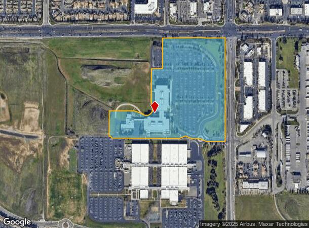  9100 Foothills Blvd, Roseville, CA Parcel Map