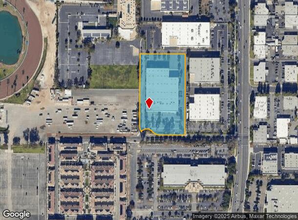 10741 Walker St, Cypress, CA Parcel Map
