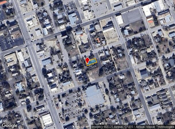  208 E 5Th St, Lampasas, TX Parcel Map