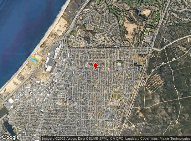  Tioga Ave, Sand City, CA Parcel Map