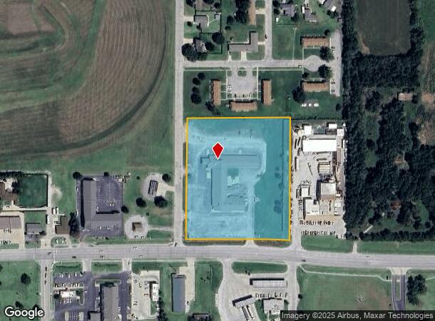 1311 E 16Th St, Wellington, KS Parcel Map