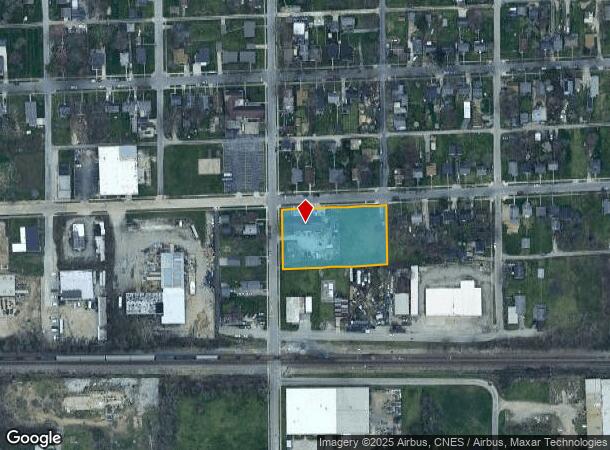 2610 Pennsylvania St, Fort Wayne, IN Parcel Map