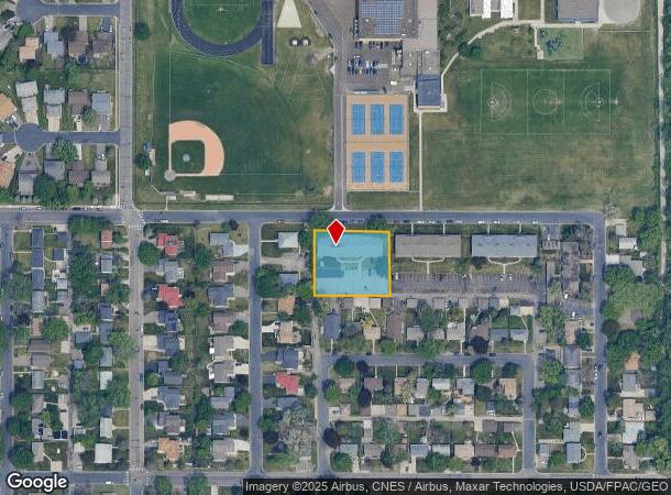  1400 47Th Ave Ne, Minneapolis, MN Parcel Map