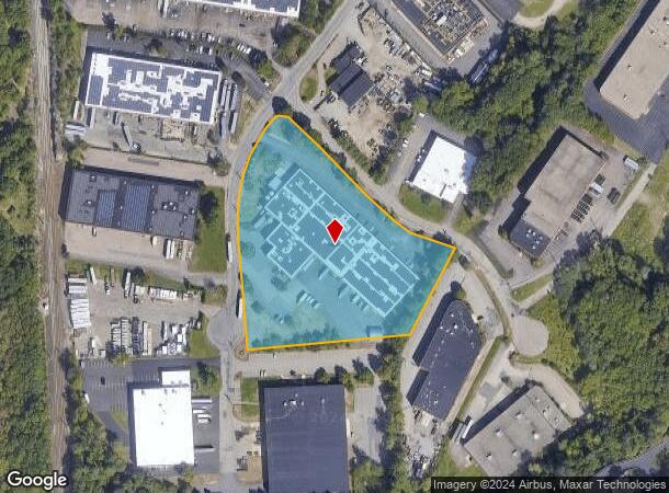  110 Shawmut Rd, Canton, MA Parcel Map