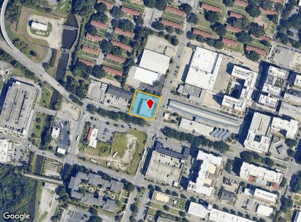 702 W Oglethorpe Ave, Savannah, GA Parcel Map