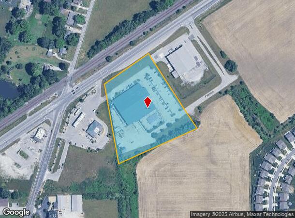  1810 Fairfield Ln, Pendleton, IN Parcel Map