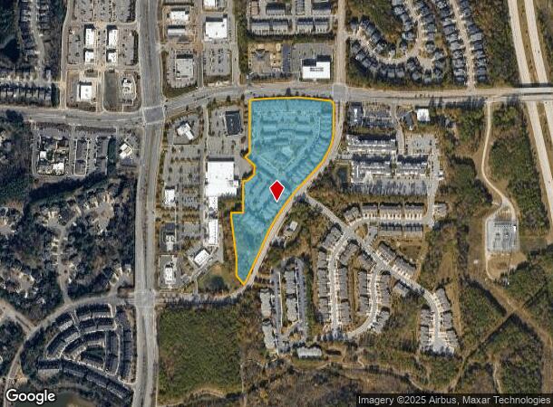  100 Benttree Forest Dr, Cary, NC Parcel Map