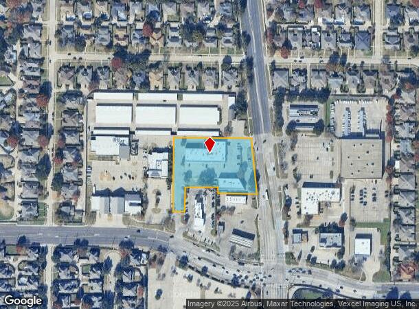  3309 Coit Rd, Plano, TX Parcel Map