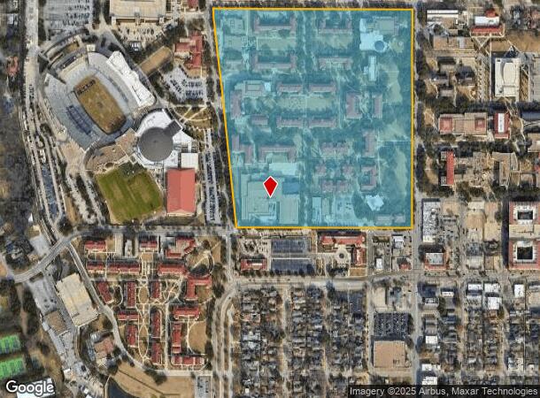 3111 S Main St, Fort Worth, TX Parcel Map