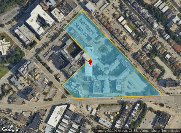  300 Halket St, Pittsburgh, PA Parcel Map