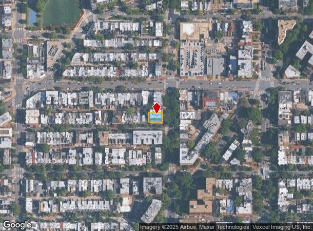  1924 17Th St Nw, Washington, DC Parcel Map