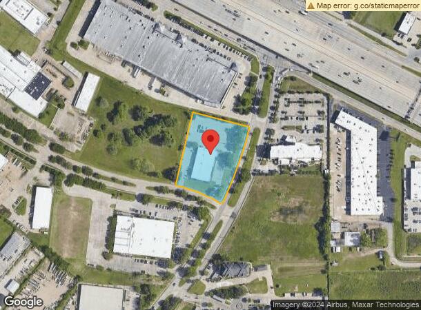  6707 Gessner Rd, Houston, TX Parcel Map