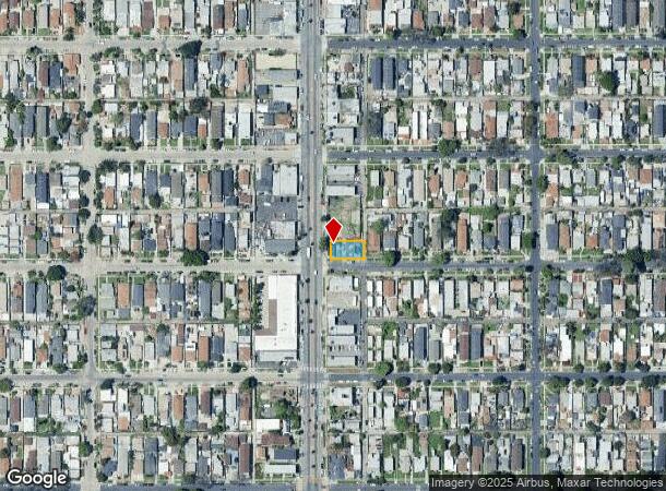 8122 Avalon Blvd, Los Angeles, CA Parcel Map