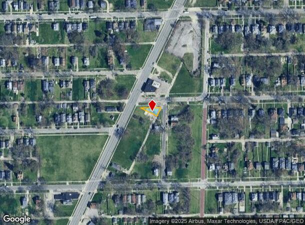 1846 N Detroit Ave, Toledo, OH Parcel Map