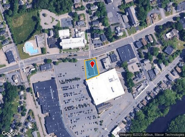 1241 Main St, Worcester, MA Parcel Map