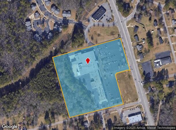  600 Cedar Creek Rd, Fayetteville, NC Parcel Map