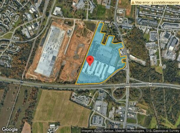  100 Premium Outlets Blvd, Hagerstown, MD Parcel Map