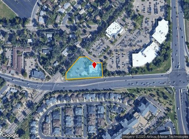  1615 Medical Center Pt, Colorado Springs, CO Parcel Map