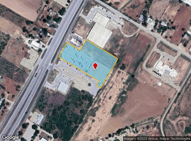 2005 Hutchins Ave, Ballinger, TX Parcel Map