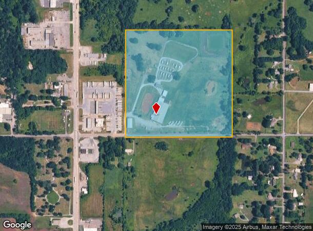  3100 W Harris Rd, Muskogee, OK Parcel Map