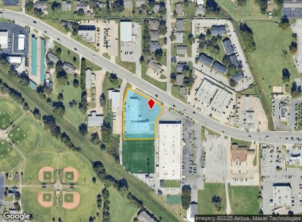  802 W Main St S, Jenks, OK Parcel Map