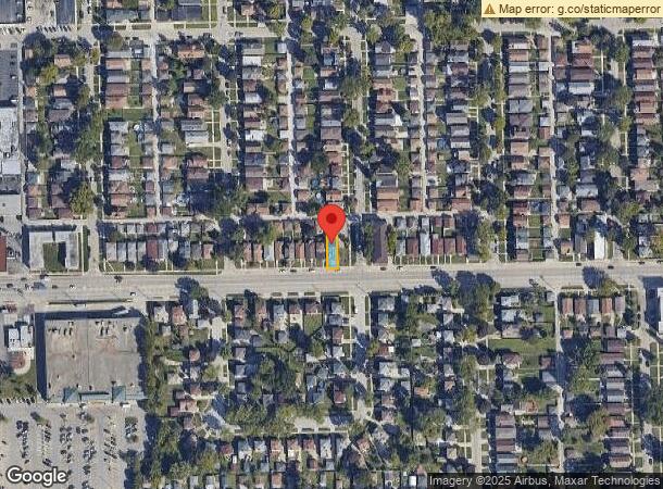  7032 Pershing Rd, Berwyn, IL Parcel Map