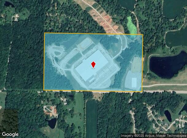 253 W Stardust Rd, Cloverdale, IN Parcel Map